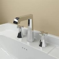 EVERGREEN 3 HOLES WASHBASIN HAUT GOLD - Ceramica Flaminia EG390OR CERAMICA FLAMINIA - 1