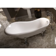 EVERGREEN WANNE 170 S/CHROME WEISS - Ceramica Flaminia EG170CB CERAMICA FLAMINIA - 1