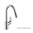Focus Cucina bocca alta Doccetta  estraibile Bianco Hansgrohe 31815800