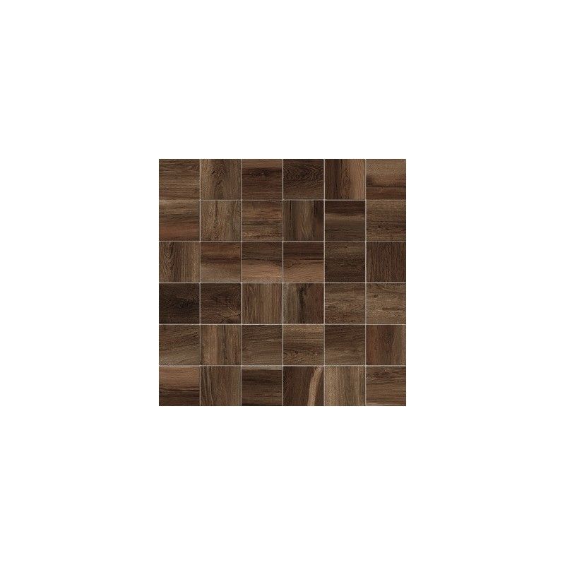 MK.LNOT OLD 30x30 MARRONE SCURO Naturale MOSAIK  - La Faenza 156393 LA FAENZA - 1