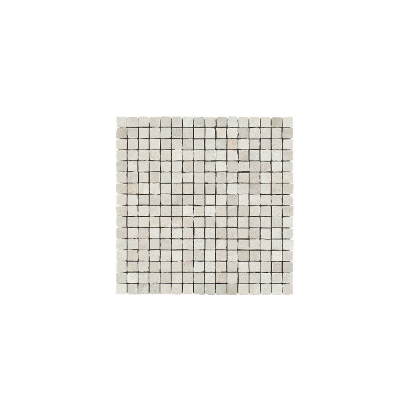MK.WATERFR.W 30x30 Weiss  30x30 Mosaik  Natural  Strukturiert  Matt   - LEONARDO LEONARDO CERAMICA - 1