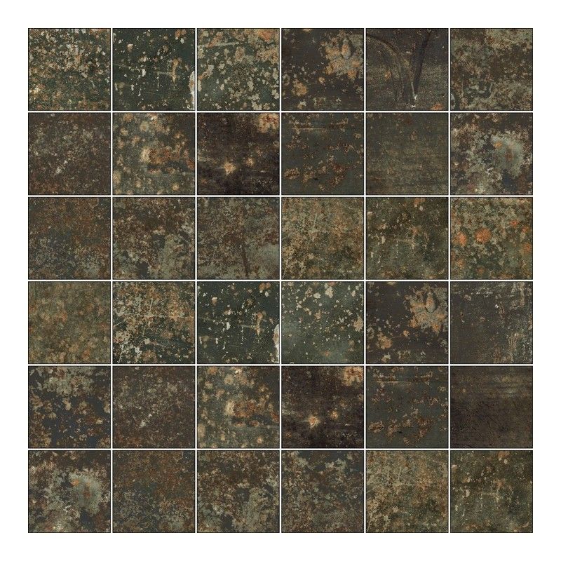 GRUNGE OXIDUM POLISHED MOSAIC 5X5 29,75X29,75 - Aparici APARICI CERAMICA - 1
