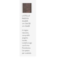 EARTH LATH RADICA SILVER 3,6 x 120 - 1318418 Casalgrande Padana