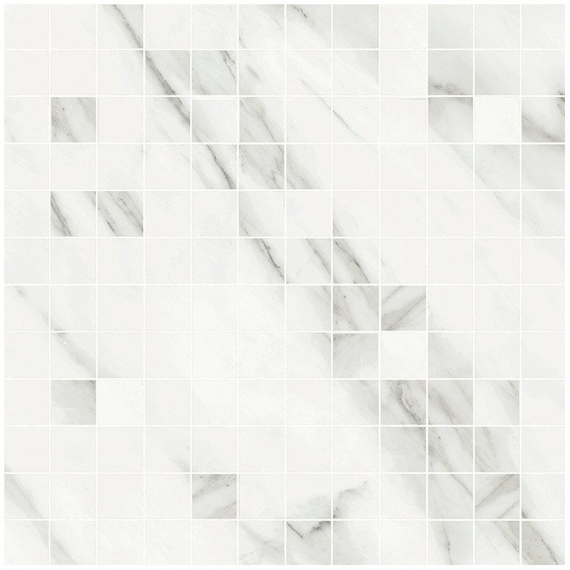 JEWELS SENECA WHITE JW 14 GLAENZED MOSAIK 30X30 - MIRAGE TR23 MIRAGE - 1