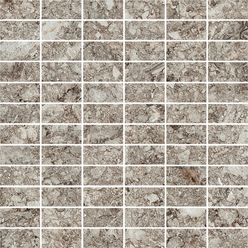NORR GRIGIO CALDO RR 02 NAT SMALL BRICKS 2,3X4,8 30X30 - MIRAGE OF44 MIRAGE - 1