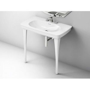 ARTCERAM CIVITAS CONSOLLE 90X50 + PAIR OF CERAMICS LEGS CIC002 ARTCERAM - 1