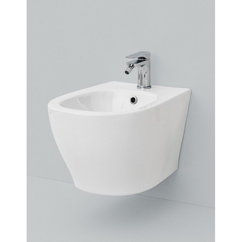 ARTCERAM TEN  4.0 WALL-HUNG BIDET  + FIXING KIT AND FISHER FITTINGS SYSTEM KIT TEB004 01 ARTCERAM - 1