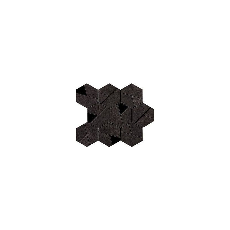 Boost Tarmac Mosaique Hex Black  25X28,5 - AN7B Atlas Concorde CERAMICHE ATLAS CONCORDE - 1