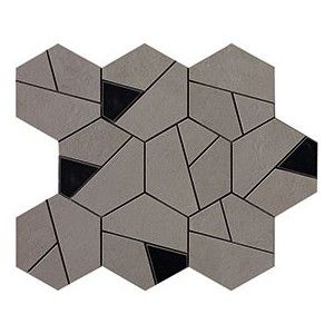 Boost Smoke Mosaik Hex Black  25X28,5 - AN69 Atlas Concorde CERAMICHE ATLAS CONCORDE - 1