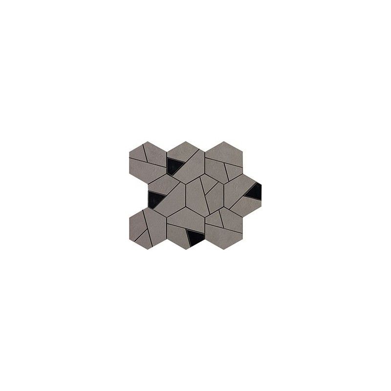 Boost Smoke Mosaique Hex Black  25X28,5 - AN69 Atlas Concorde CERAMICHE ATLAS CONCORDE - 1