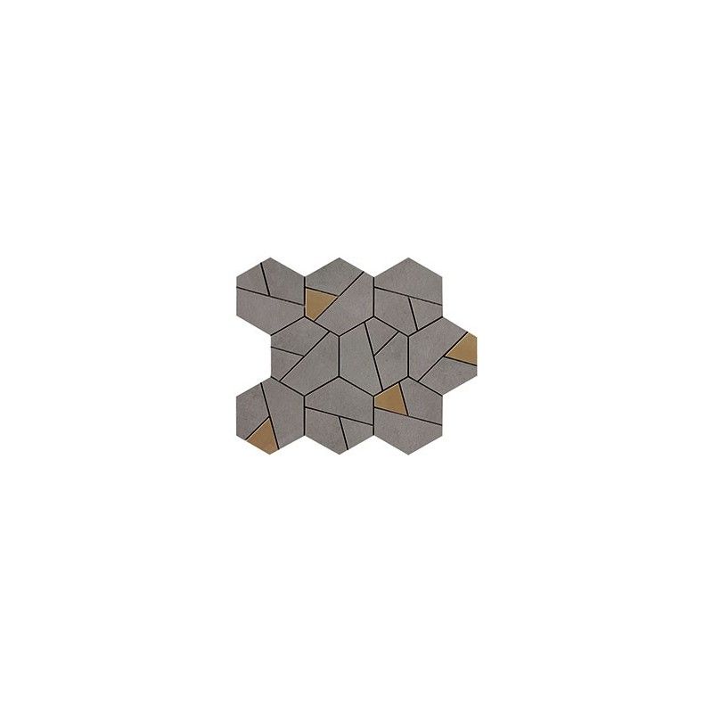 Boost Smoke Mosaik Hex Yellow  25X28,5 - AN68 Atlas Concorde CERAMICHE ATLAS CONCORDE - 1