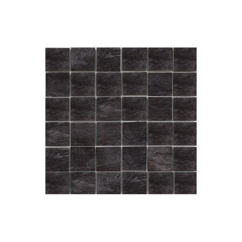 ARDOISE NOIR 7,5x7,5 6MM  MOSAICO - REX Ceramiche 747762 FLORIM LUXURY DESIGN - 1