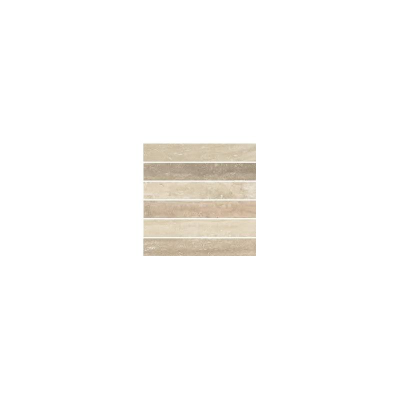 TIMELESS TRAVERTINO  MOSAICO 3D NATURALE 30X30 - CERIM 747384 FLORIM CONTEMPORARY DESIGN - 1