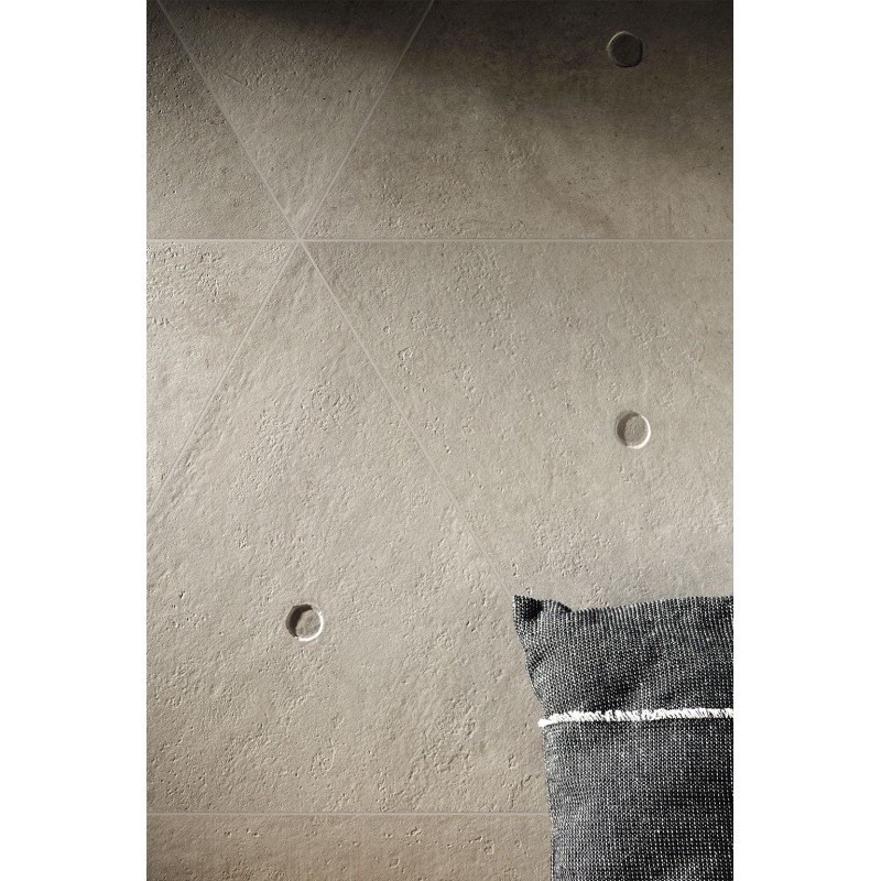 DOT TRIANGLE GRIGIO CHIARO LATO 60,4 Ceramica Fioranese 0CMTR3R FIORANESE CERAMICHE - 1