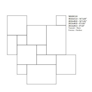 PIETRAVIVA LIGHT GREY  MODULE OUTDOOR Ceramica Fioranese 0PV3MDE FIORANESE CERAMICHE - 1