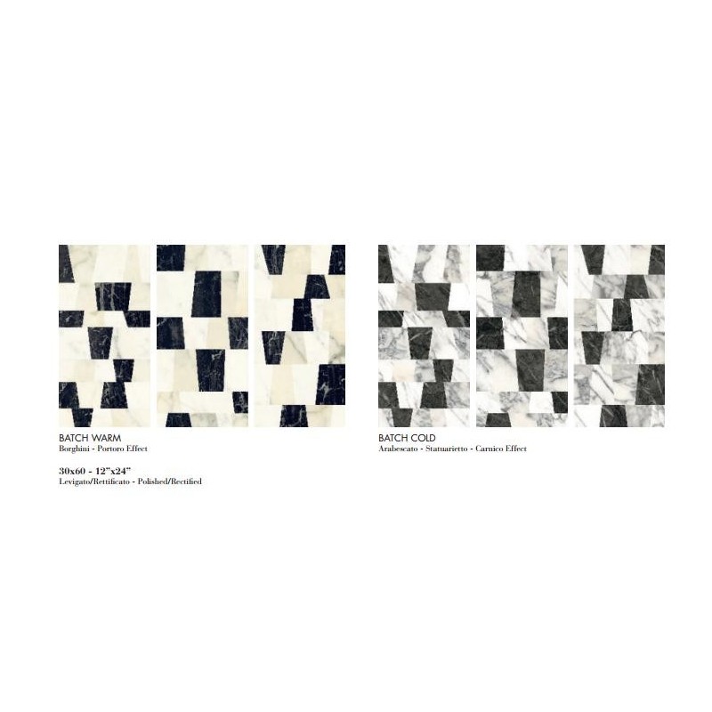 PRESTIGE BATCH WARM 30X60 HALF POLISHED RECTIFIED  Ceramica Fioranese M3B36WL FIORANESE CERAMICHE - 1